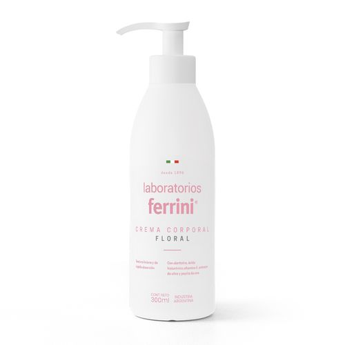 Crema corporal hidratante floral 200 ml