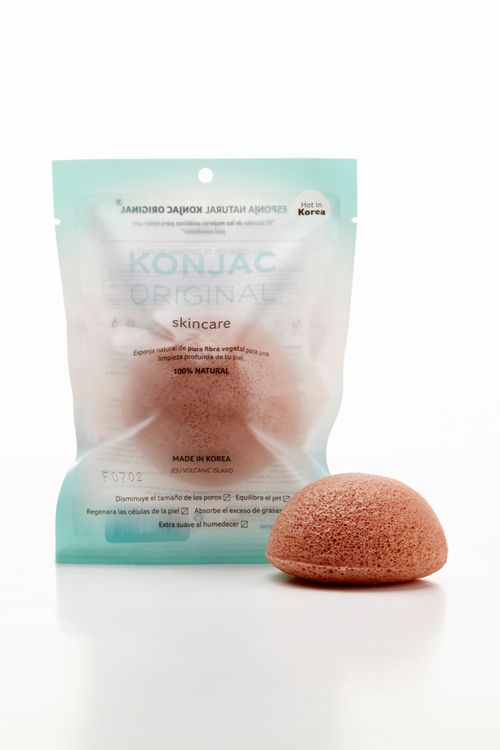 Esponja facial con extracto chamomile (manzanilla)