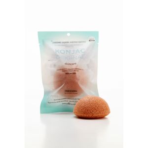 Esponja facial con arcilla rosa francesa