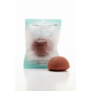 Esponja facial con arcilla volcanica