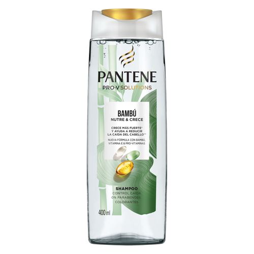 Shampoo solutions bambú nutre & crece 400 ml