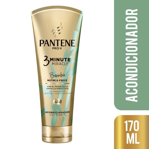 Acondicionador 3 minutos miracle bambu 170 ml
