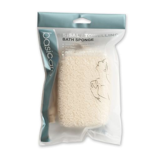 Esponja de baño con felpa