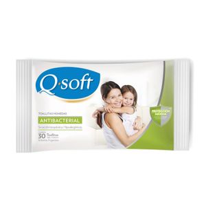 Toallas antibacteriales flowpack (30 unidades)