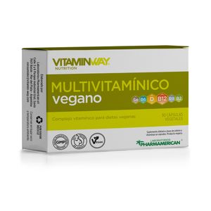 Multivitamínico vegano (30 cápsulas)