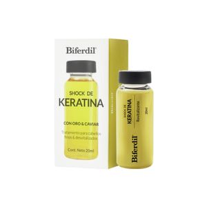 Shock de keratina para cabellos finos y desvitalizados