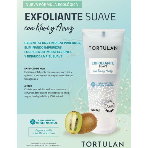 Exfoliante suave kiwi y arroz 100 ml