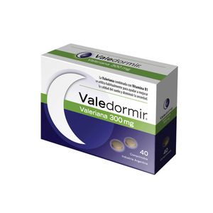 Suplemento dietario valeriana 300 mg (40 comprimidos)