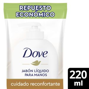 Jabon liquido para manos cuidado reconfortante repuesto 220 ml