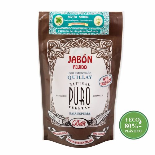 Jabon fluído sin sulfato neutro hipoalergénico repuesto 280 ml