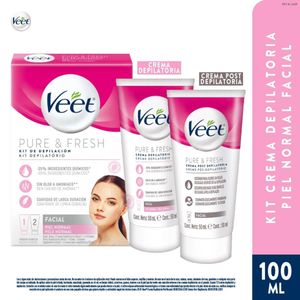 Kit de depilacion pure & fresh (2 x 50 ml)