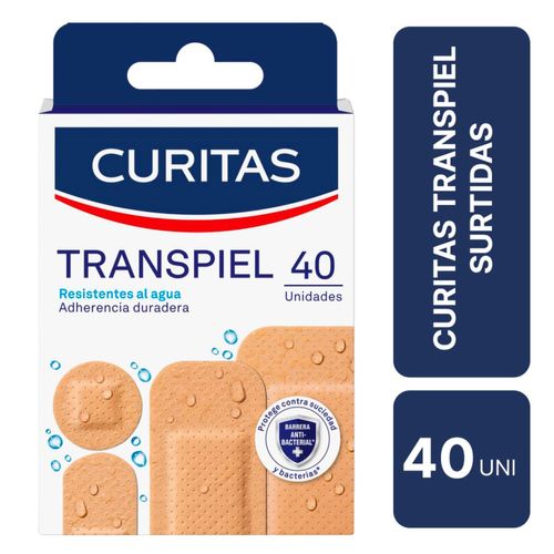 Apósitos surtidos transpiel resistentes al agua
