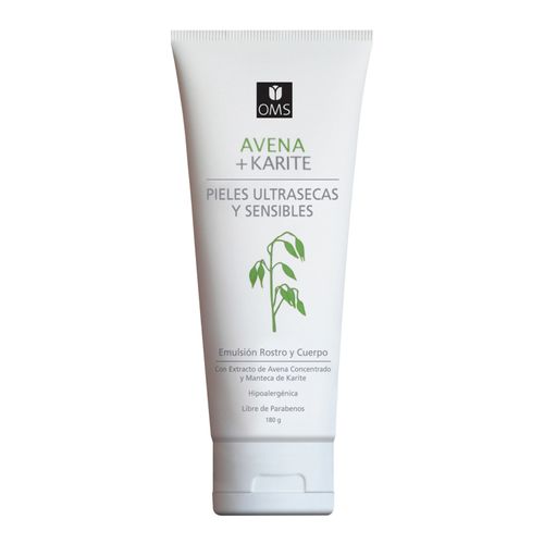 Emulsión ultra hidratante avena y karite 180 gr