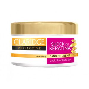 Baño de crema con shock de keratina 250 gr