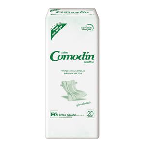 Pañal adulto basico XG ( 20 unidades)