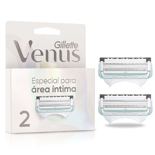 Repuesto para máquina de afeitar mujer venus para área íntima (2 unidades)