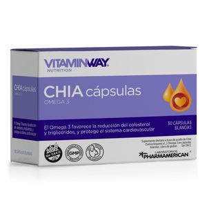 Suplemento nutricional chia (30 cápsulas)