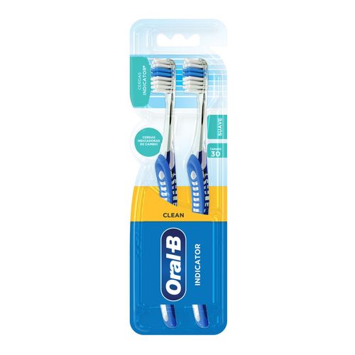 Cepillo dental indicador clasico 35 suave 2 Unidades