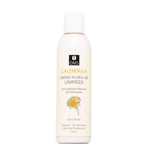 Crema fluida de limpieza con caléndula 200 gr