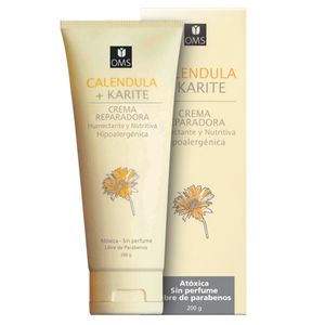 Crema corporal reparadora con caléndula y karite 200 gr