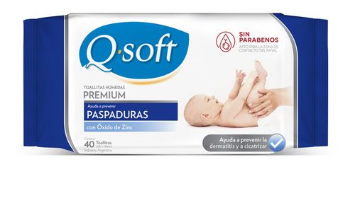 Toallas humedas premium antipaspaduras (40 unidades)