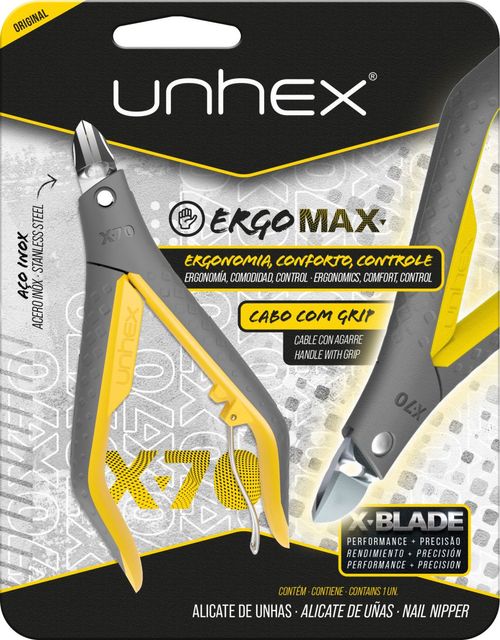 Alicate de uñas x-70 ergo-max