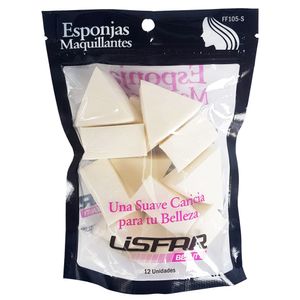 Esponja maquillante (12 unidades)