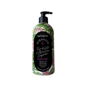 Organics crema humectante flor de loto y aloe 500 ml