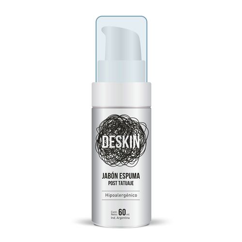 Jabon espuma post tatuajes 60 ml