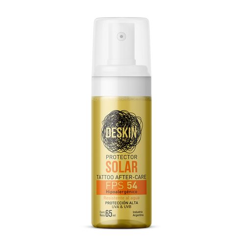 Protector solar aftercare tattoo fps54 65 ml