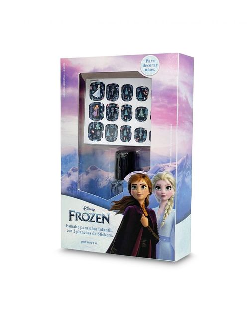 Princesa set (Esmalte + 2 planchas stickers)
