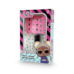 Set (Esmalte + 2 planchas stickers)