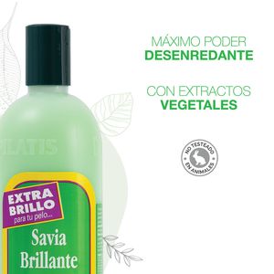 Savia brillante línea verde 500 ml