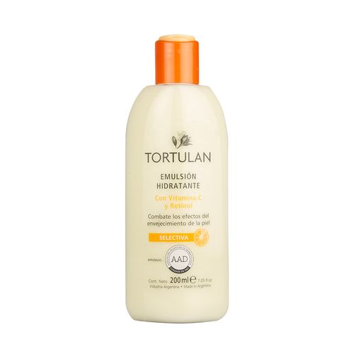 Emulsión hidratante con vitamina c y retinol 200 ml