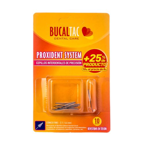 Cepillo interdental cónico fino 2.1 / 4.6 mm (10 unidades)
