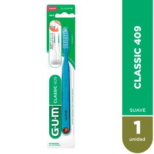 Cepillo dental classic compacto 409 suave