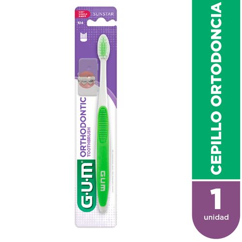Cepillo dental ortodontico 124 suave