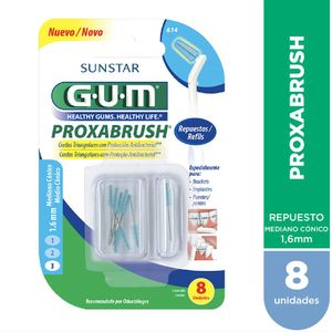 Repuesto interdental 614 cónico (8 unidades)