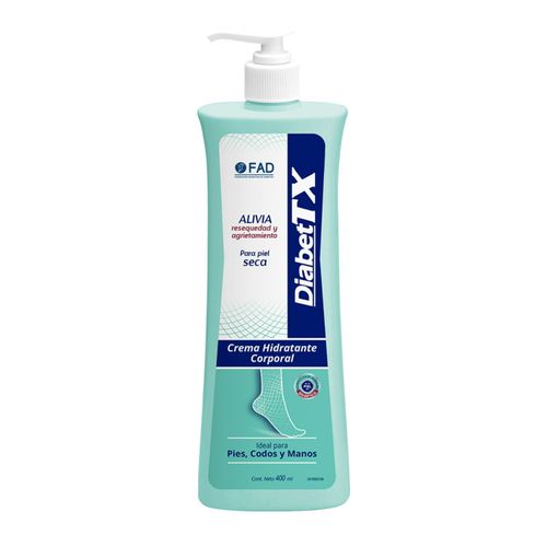 Crema Corporal DiabetTX Hidratante 400 ml