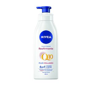 Crema corporal reafirmante q10 + colágeno 6 en 1 400 ml
