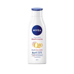 Crema corporal reafirmante q10 + colágeno 6 en 1 250 ml