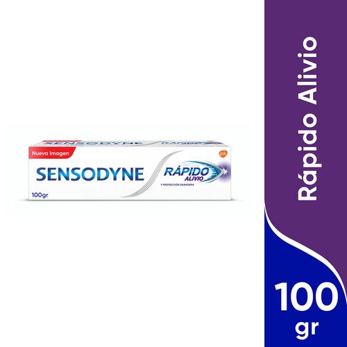 Pasta dental rapido alivio para dientes sensibles 100 gr