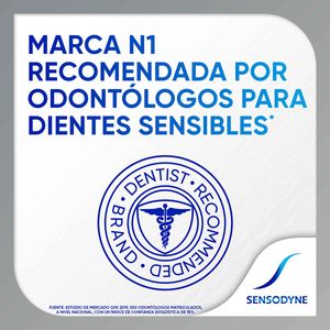 Pasta dental blanqueador extra fresh para dientes sensibles 90 gr