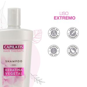 Shampoo keratina línea keratina vegetal 350 ml