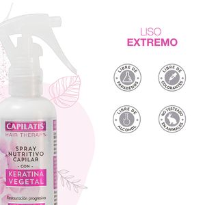 Spray con keratina línea keratina vegetal 100 ml