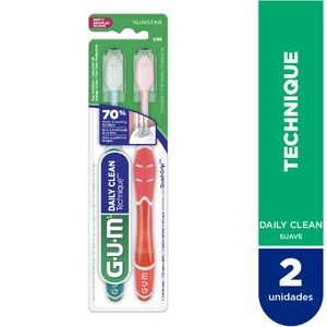 Cepillo dental technique complete 1590 suave 2x1