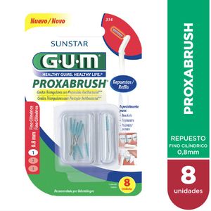 Repuesto interdental 314 cilindrico (8 unidades)