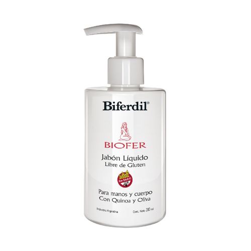 Jabon liquido libre de gluten 200 ml