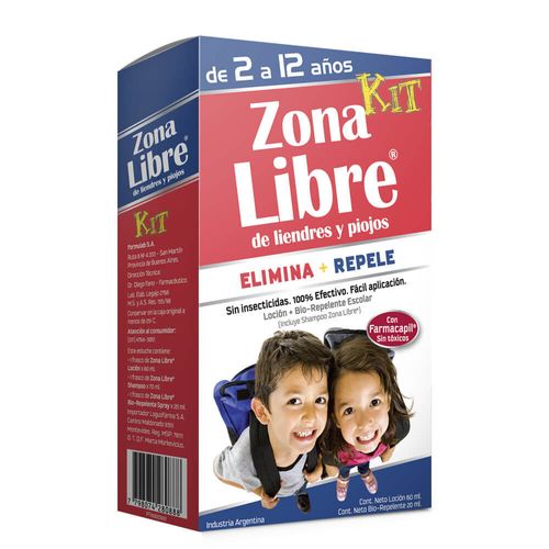 Kit loción + shampoo + repelente