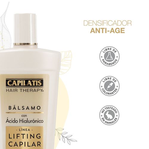 Bálsamo con ácido hialurónico línea lifting capilar 350 ml